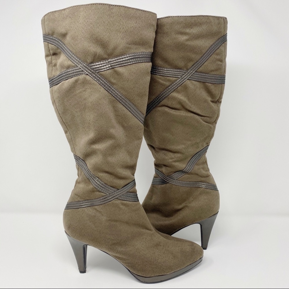 IMPO Santana Mid Calf Faux Suede Boots